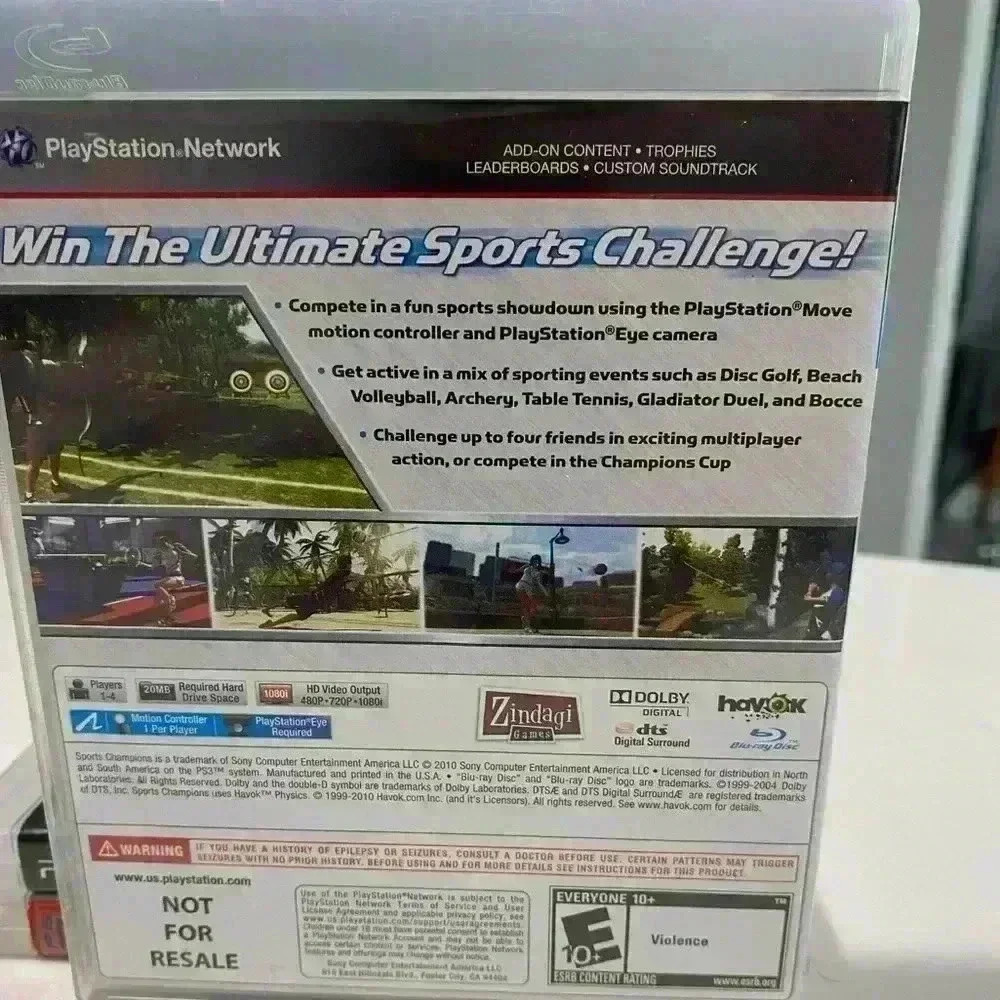 PS3 Sports Champions Game - Picture 3 of 3